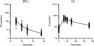 Population Pharmacokinetics of Phosphocreatine and Its Metabolite Creatine in Children With Myocarditis